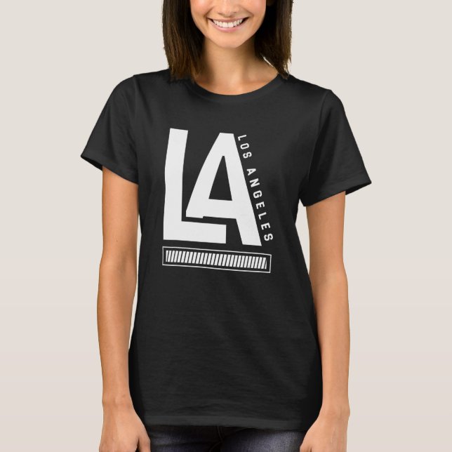 Camiseta Los Angeles LA California  3 (Frente)