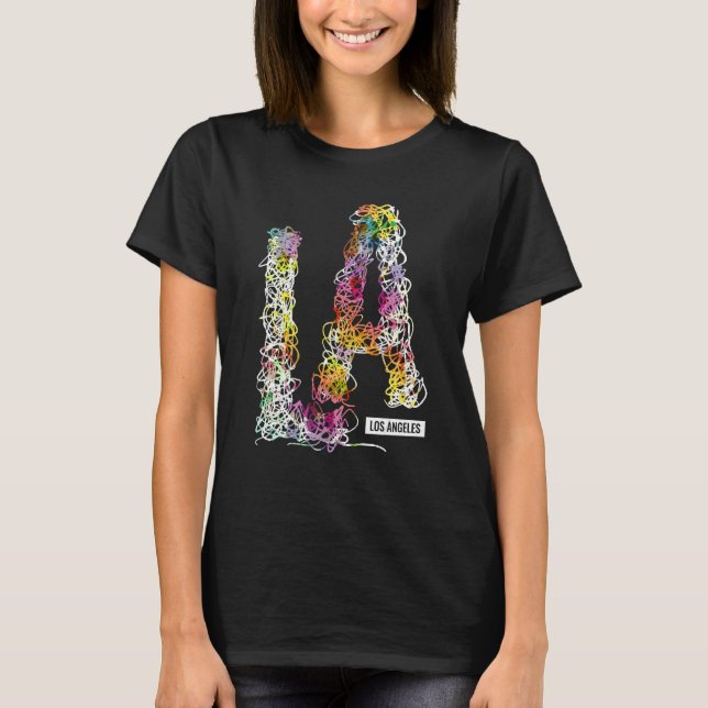 Camiseta Los Angeles LA California Gift_10 (Frente)