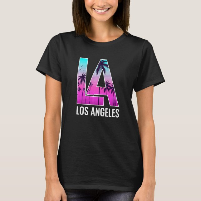 Camiseta Los Angeles LA California Gift Premium_5 (Frente)