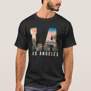 Camiseta Los Angeles La California Men Retro Clothin