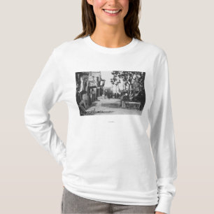 Camiseta Los Angeles, opinião de CA da rua de Olvera