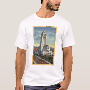 Camiseta Los Angeles, opinião de CaliforniaA da câmara