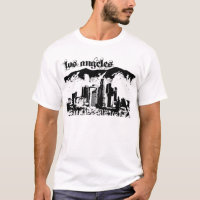 Los Angeles pôr sobre para sua cidade