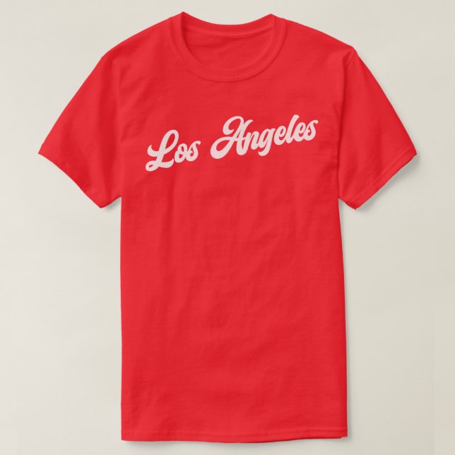 Camiseta Los Angeles Retro Los Angeles Clippers (Frente do Design)