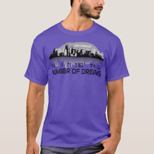 Camiseta Los Angeles Skyline GPS Coordena a Cidade do Sonho