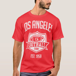 Camiseta Los Angeles Team inspirou carregadores de Los Ange