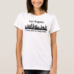 Camiseta Los Angeles: um lugar ensolarado para pessoas
