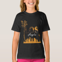 LOS ANGLES Viagem da família T-Shirt