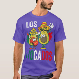 Camiseta Los Avocados Meican Avocado Meico Flag Cinco De Mã