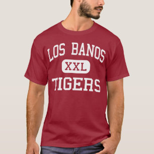 Camiseta Los Banos - tigres - alto - Los Banos Califórnia