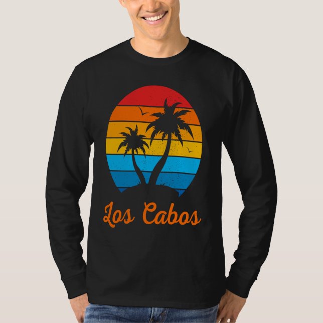 Camiseta Los Cabos Mexico Family Vacation Beach Tropical (Frente)
