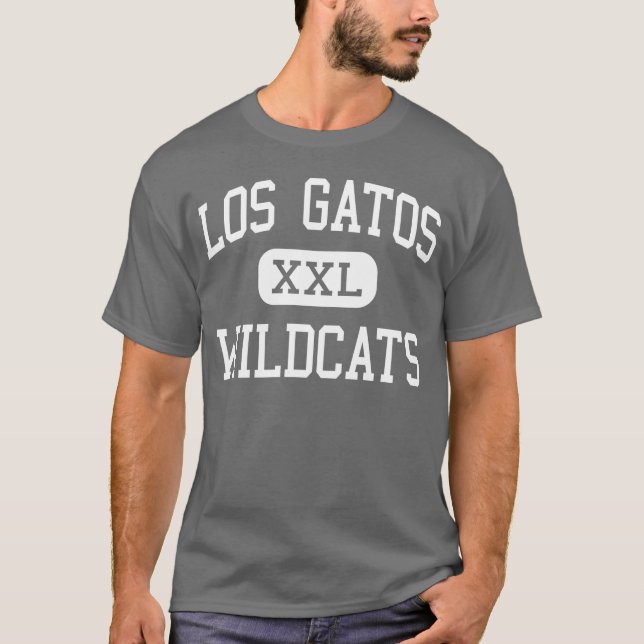 Camiseta Los Gatos - Wildcats - alto - Los Gatos Califórnia (Frente)