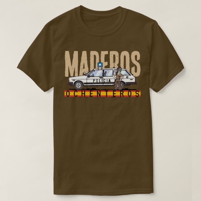 CAMISETA LOS MADEROS (Frente do Design)