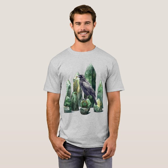 Camiseta Los Monolitos del Cuervo de Odín (Frente Completa)