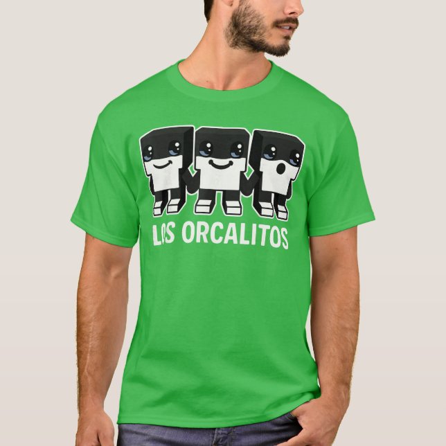 Camiseta Los Orcalitos Funny Italian Brainrot Orcalero Orca (Frente)
