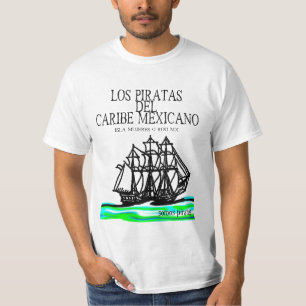 Camiseta Los Piratas del Caribe Mexicano 2012 #1