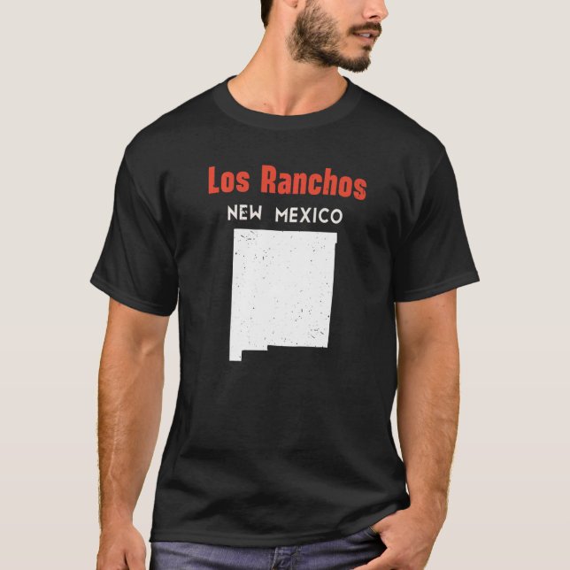 Camiseta Los Ranchos de Albuquerque USA State America Trave (Frente)