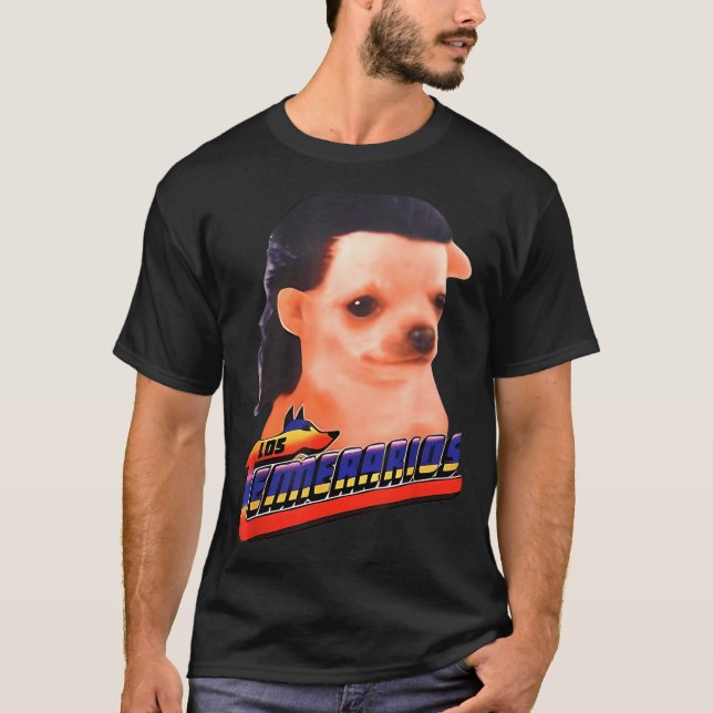 Camiseta Los Temerarios Funny Dog Chihuahua  (Frente)