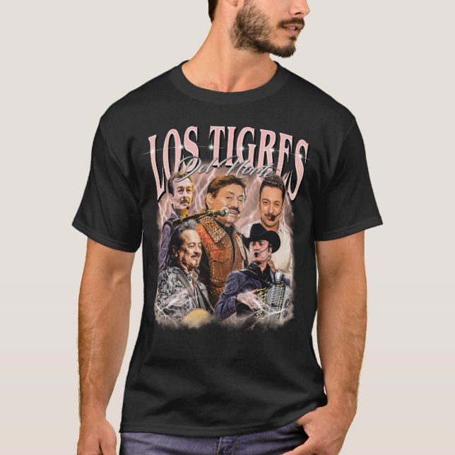 Camiseta Los Tigres del Norte - Mexican band  (Frente)