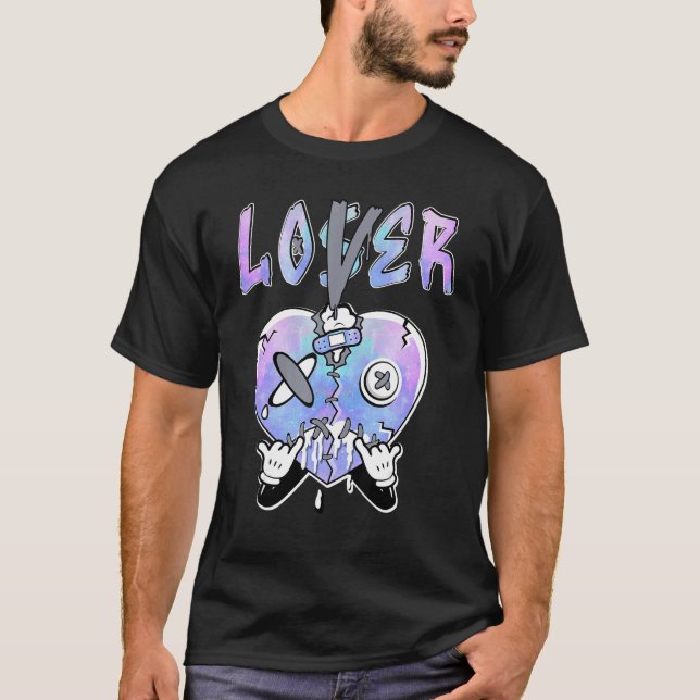 Camiseta Loser  Heart Dripping Zen Master 4s Matching (Frente)