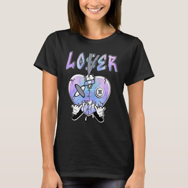 Camiseta Loser  Heart Dripping Zen Master 4s Matching (Frente)