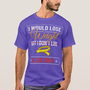 Camiseta Losing Weight Motivation Diet Workout Exercise Beg