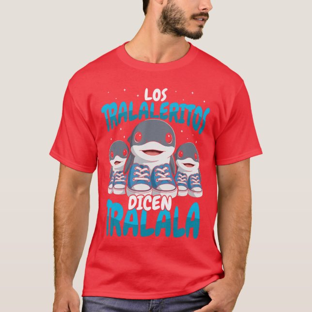 Camiseta Losralaleritos Dicenralala Italian Brainrot Funny  (Frente)