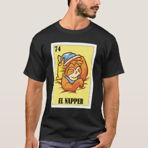 Camiseta Loteria Adormecida Loteria Mexicana El Napper