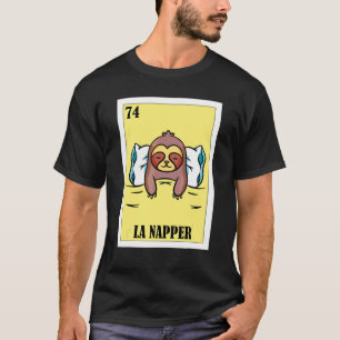 Camiseta Loteria Adormecida Loteria Mexicana La Napper