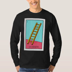 Camiseta Loteria La Escalera A Carteira Mexicana Lotte