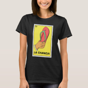 Camiseta Loteria Mexicana La Chancla Tradicional O Sacudir
