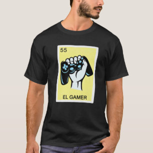 Camiseta Loterias Presentes Fuuny El Gamer Mulheres Mam Mex