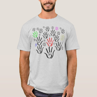 Camiseta Lotes das mãos