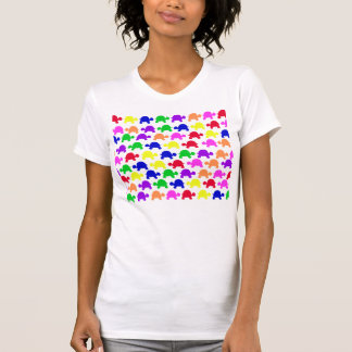 Camiseta Lotes de tartarugas coloridas