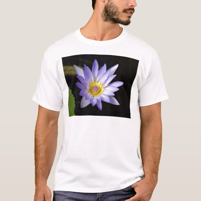 Camiseta lotus azul Nil (Frente)
