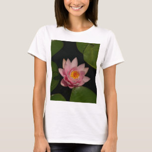 Camiseta Lotus cor-de-rosa Waterlily