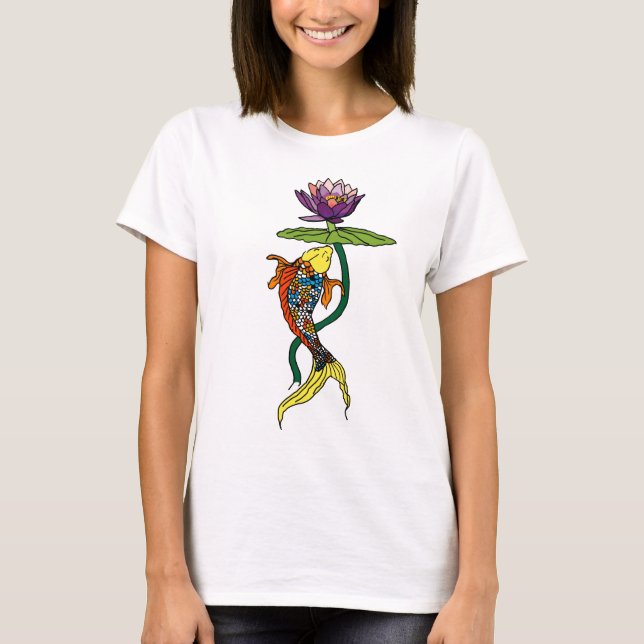 Camiseta Lotus de fluxo (Frente)