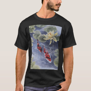 Camiseta Lótus do Jardim de Água Zen