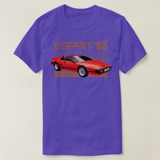 CAMISETA LOTUS ESPRIT (Frente do Design)