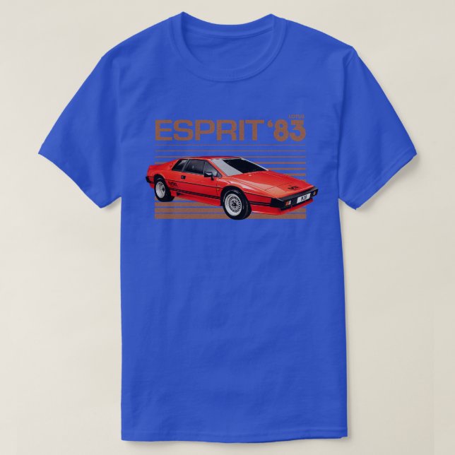 CAMISETA LOTUS ESPRIT (Frente do Design)