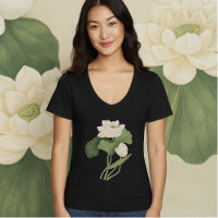 Lotus Flower da Arte Botânica da Índia Oriental