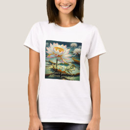 Camiseta Lotus flower Yoga
