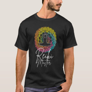 Camiseta Lotus Meditation Chakra Spiritual Healer Reiki Mas