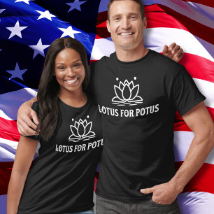 Camiseta Lotus para POTUS