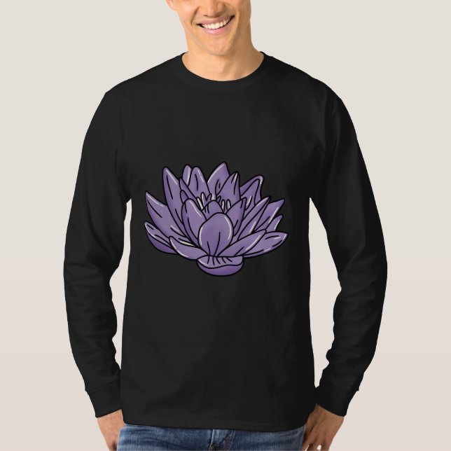 Camiseta Lotus Roxo (Frente)