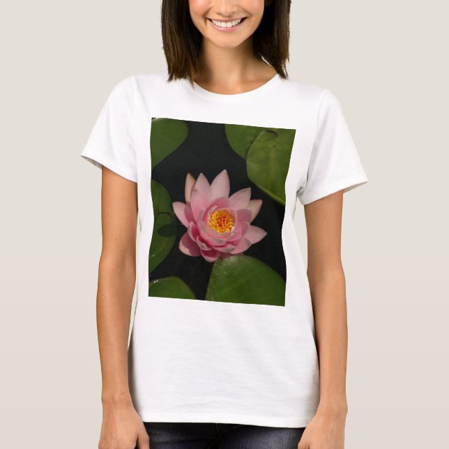Camiseta Lotus Waterlily Rosa (Frente)