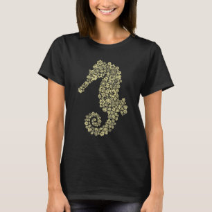 Camiseta Lou Mae Seacavalo Sealife Tee Casual Mens Mulheres