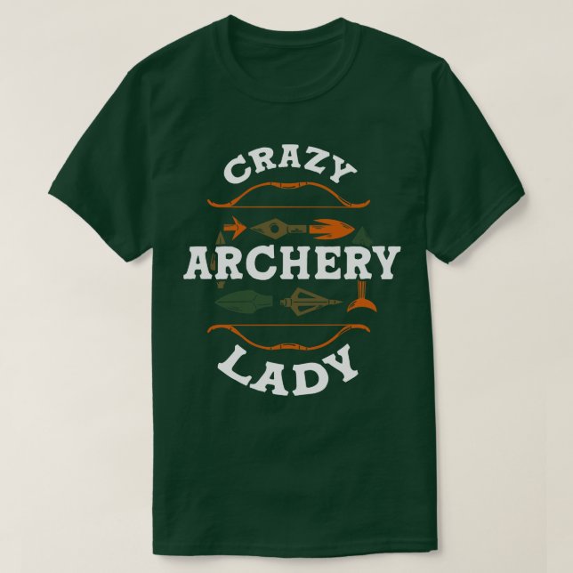 Camiseta Louca Archery Lady Archer (Frente do Design)
