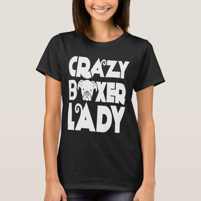 Camiseta Louca Boxer Lady (Frente)