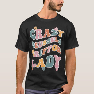 Camiseta Louca Bruxelas Griffon Lady Design Para Alugueiros